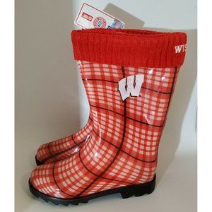 University Of Wisconsin Badgers Women’s Rain Boots